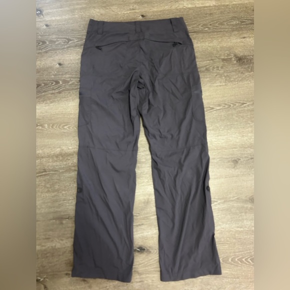 L.L. Bean Women's Vista Trekking Pants, Mid-Rise Straight-Leg Gray Size 8 Reg - Picture 13 of 14